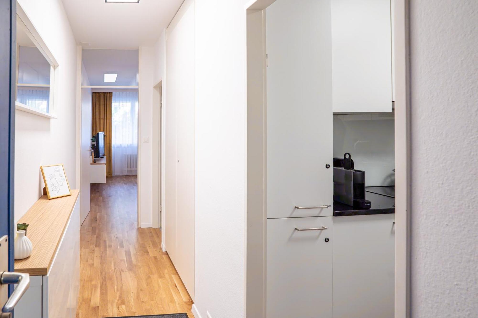 Expo-Basel-Ch Apt, Amazon Prime Video, Wifi, Coffee & Tee, Popcorn, Kitchen Appartement Buitenkant foto